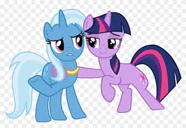 I noticed last week that the people behind the my little pony spinoff equestria girls are putting out a new movie called rainbow rocks. My Little Pony Twilight Sparkle And Trixie Twilight Sparkle X Trixie Free Transparent Png Clipart Images Download