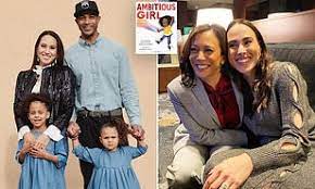 Meenakshi ashley harris is an american lawyer, children's book author, producer, and founder of the phenomenal woman action campaign, which. Kamala Harris Niece Meena Says Her Husband Gave Up His High Powered Job To Be A Stay At Home Dad Daily Mail Online
