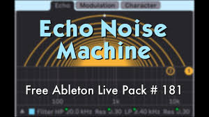 But we're not here to debate what daw is the best. Use Abletonlive S Echo To Build Amazing Transitions And Beds Of Beautiful Noise Echo Noise Machine Free Ableton Live Pack Noise Machine Ableton Ableton Live