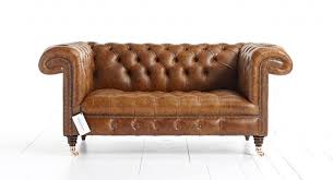 Chesterfield corner sofa unit 7 seater deep ultramarine blue leather cushioned. Tan Leather Sofas Distinctive Chesterfields Uk