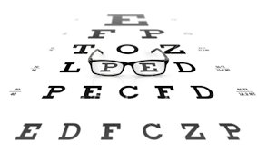 Ist2_5495506_glasses_on_eye_chart