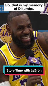 LeBron's Funny Story of Dikembe Mutombo Elbowing Him!