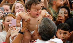 President Obama Playing With And Soothing A Crying Baby Is The Cutest Thing You Ll See Today India Com
