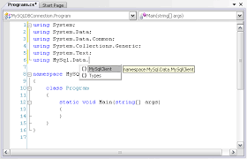 Here's a description to help you understand how to fill them. A Brief Tutorial About To Connect Mysql Database With C