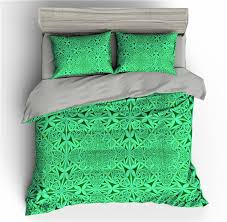 Green set zum kleinen preis. Bohemia Green Floral 3d Bedding Sets Duvet Cover Set Quilt Covers King Size Bed Set Queen Full Size Comforter Bedding Set Buy At The Price Of 24 44 In Aliexpress Com Imall Com