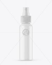 Download Glossy Spray Bottle W Box Mockup In Bottle Mockups On Yellow Images Object Mockups PSD Mockup Templates