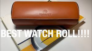 The deluxe watch roll case by royce leather is made from top grain nappa leather. Best Way To Store Your Watches Youtube