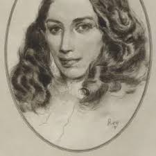 English Poet Elizabeth Barrett Browning (1806-1861). Art Prints from  Heritage Images