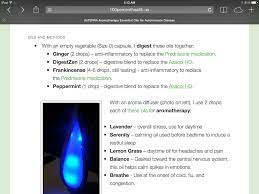 To Replace Prednisone In A Capsule Put 4 6 Drops Frankincense And 2 Drops Ginger Stress Relief Essential Oils Ginger Essential Oil Essential Oils For Nausea