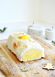 Lemon Meringue Pie Style Yule Log Del S Cooking Twist Recipe Cake Roll Recipes Cake Roll Yule Log