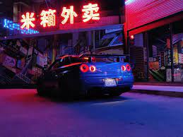 Pretty aesthetic r34 skyline : Pretty Aesthetic R34 Skyline Outrun R34 Skyline Nissan Gtr Skyline Jdm Wallpaper