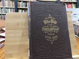 1876 Men of Mark of Cumberland Valley PA 1776-1876 Alfred Nevin Illustrated 