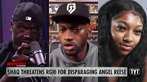 WATCH: Shaq THREATENS Robert Griffin III Over 'Monkey Post' About Angel  Reese