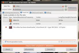 It features support for treating several input files as if they had been concatenated binarily into a single big input. Download Mkvtoolnix Linux 42 0 0