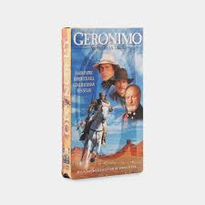 Geronimo: An American Legend VHS Tape
