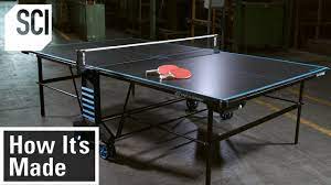 For outdoor use you should have a table specifically made to be used outside. How To Build A Ping Pong Table How It S Made Youtube
