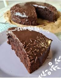 Zutaten 5 ei(er)5 el kakaopulver250 g zucker300 g margarine250 g mehl1 pck. Kessy S Pink Sugar Der Perfekte Schokoladenkuchen Super Soft Saftig Triple Chocolate Cake