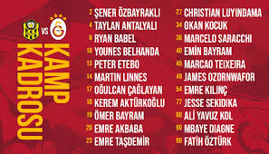 Galatasaray, 23te seri ile öne geçmesine rağmen malatyaspor 89da guilherme ile bulduğu gol sonucunda beraberliği yakaladı. Galatasaray In Malatyaspor Maci Kadrosu Belli Oldu