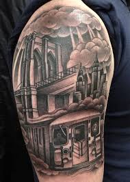 Nyc Tat Nyc Tattoo Train Tattoo New York Tattoo