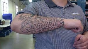 A tree tattoo beginning from the shoulder, moving into the far reaches of. Shaded Stars Tattoo On Forearm Tattooed By Johnny At Compass Forearm Name Tattoos Tattoos For Guys Sleeve Tattoos