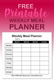 First and foremost, let's look at what a keto diet actually is. Printable Weekly Meal Planner Free No Bun Please
