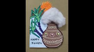 Once you make the card after that you can download it as image or can be sent through e mail as pic and also you can share or post to facebook, google plus, pinterest, twitter or celebrate the occasion with your friend and family members. Diy Pongal Special Seasons Greeting Card Makar Sankranti Greetings Handmade Youtube