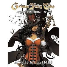 Fairy castle coloring pages download free fairy castle coloring. Grimm Fairy Tales Adult Coloring Book Myths Legends By Zenescope Paperback Target