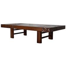 Beautifully Carved Hawaiian Koa Wood Tropical Deco Coffee Table At 1stdibs