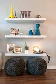 If i had done staggered shelves like this, it would have been much easier so this is a look you can consider instead of cutting them to size. 49 Ikea Lack Shelves Ideas And Hacks Digsdigs