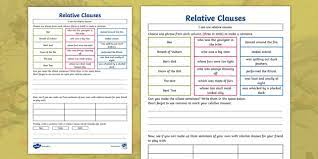 Relative clauses give us information about the person or thing mentioned. Stone Age Relative Clauses Game Relative Clauses Games
