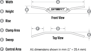 Pro Taper Handlebar Size Chart 2019