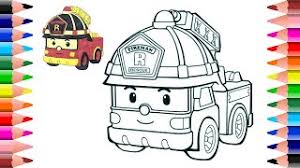 Sketsa gambar mewarnai hitam putih robot transformers terbaru. Helly Cara Menggambar Dan Mewarnai Gambar Robot Robocar Poli