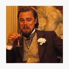 Leonardo dicaprio unrecognizable in first photos of new scorsese film, alongside an image of a. Leonardo Dicaprio Meme Poster Von Zeba97 Redbubble