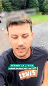 This chicken runs like Phoebe Buffay in Friends