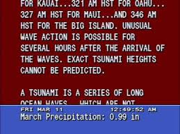 The pacific tsunami warning center said hawaii is no longer considered at risk from a possible tsunami that could be generated by a powerful earthquake that hit the gulf of alaska. Tsunami Warning Honolulu Hawaii Youtube