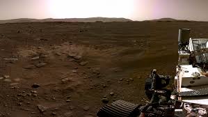 Picture of a martian landscape by opportunity. After Dramatic Landing Mars Rover Will Probe Ancient Lake For Clues To Planet S Wet Past Science Aaas