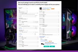 Often cheap power supplies will use two or more cheap 12v circuits, which are rated for a relatively low power draw. Cooler Master On Twitter Watt S Your Wattage Try Out Our Easy To Use Psu Calculator And Comment With A Screenshot Of Your Results Https T Co Ldlzhjscwq Cmpower Https T Co Yuwtpkbnrv