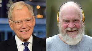 David Letterman is now bald, bearded and completely unrecognizable