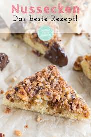Einfaches Nussecken Rezept Backen Macht Glucklich Rezept Nussecken Rezept Kekse Backen Rezept Rezepte