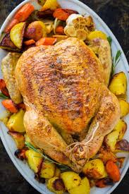 The spruce / diana rattray a whole chicken is economical and nutritious, and it can be us. Juicy Roast Chicken And Vegetables Video Natashaskitchen Com