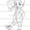 Coloring pages for boys animal. 1