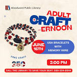 Adult Craft-ernoon: USA Bracelets With Memory Wire