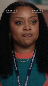 Abbott Elementary Amber and Greg I Need to Say A Bad Word