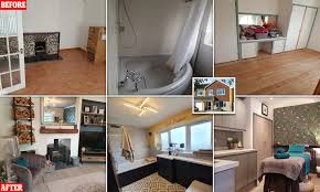 The look and arrangement of the british home has changed dramatically throughout the decades. Couple Bring 1970s House Up To Date With Stunning Renovation Daily Mail Online