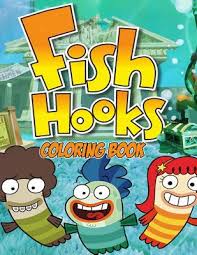 Nothing ruins a relaxing of day of fishing like catching yourself on your own fish hook. Fish Hooks Coloring Book Coloring Book For Kids And Adults High Quality Coloring Book By Benjamin Simmons