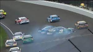 After much consideration and many conversations with my family, i?ve decided this will be my last season racing full time in nascar. Nascar Xfinity Series 2018 Indianapolis Motor Speedway Ty Dillon Elliott Sadler Crash Rnw Racingnewsworldwide Com Your Latest Racing News