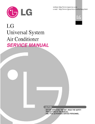 (iii) the hvac/refrigeration specialties described in (f)(v) and (vi) of this subsection may: Lg Universal System Air Conditioner Service Manual Pdf Download Manualslib