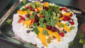 If you're looking to spice up your menu look no further than the chew. the popular abc program featured daily recipes that are posted on the show's official website. Summer Pavlova With Brandy Cream And Fresh Fruit 9honey Luke Mangan Company
