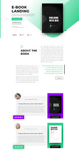 How To Design Eye Catching Book Reviews For Your Divi Ebook Landing Page Ebook Design Web Design Books Landing Page