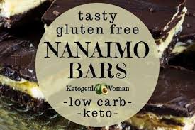 You don&rsquo;t need sugar to make amazing treats. Keto Nanaimo Bar Recipe Sugar Free Christmas Dessert Ketogenic Woman